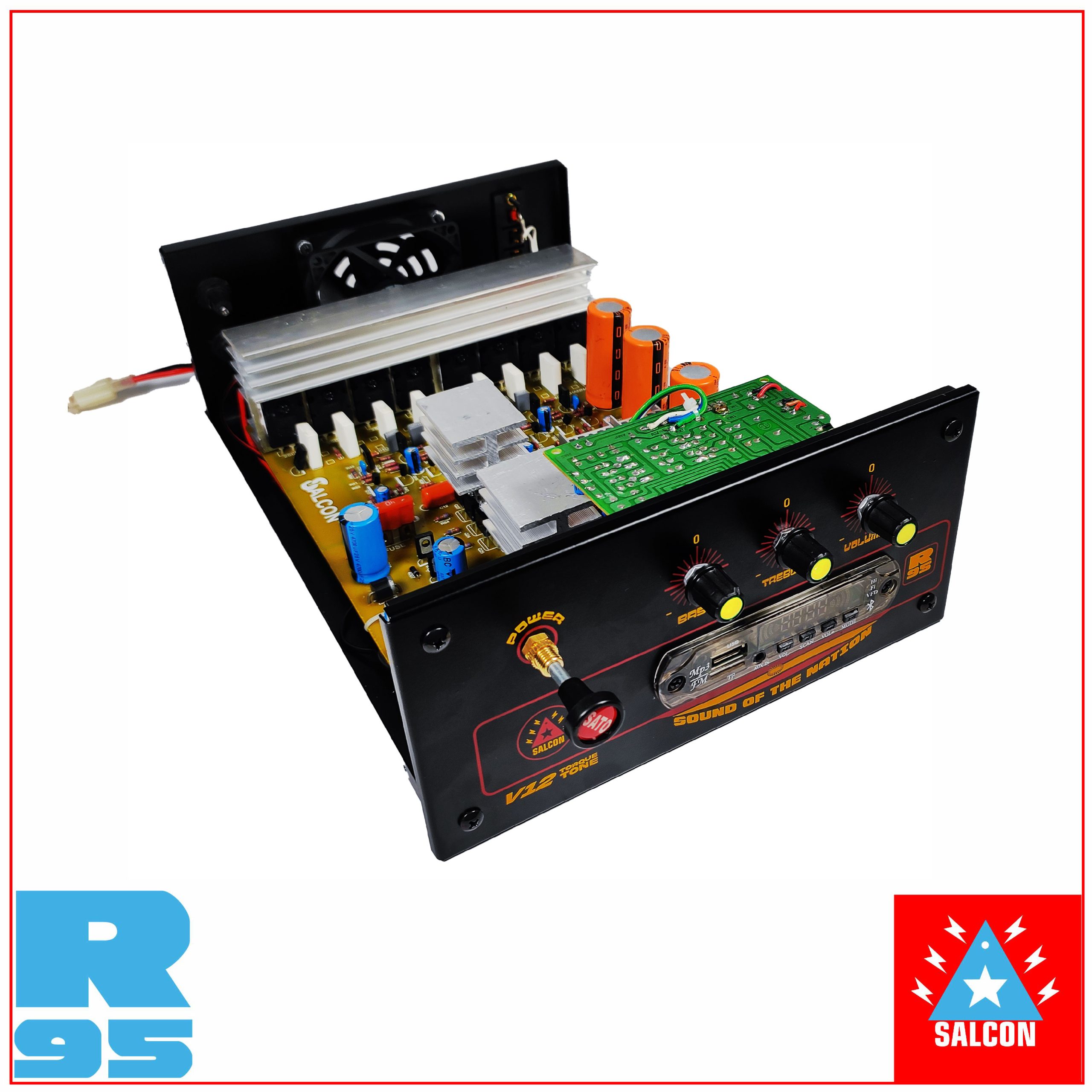 1-1-3.jpg Salcon 200w+200w Stereo Tractor Amplifier-5200/1943 (924) -2025 - Image 1