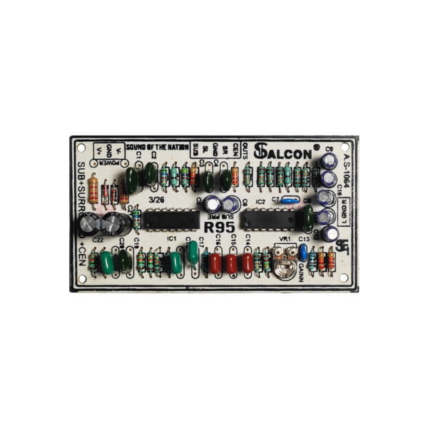 Salcon Prologic Preamp for Subwoofer+Centre+Surround (TL074)