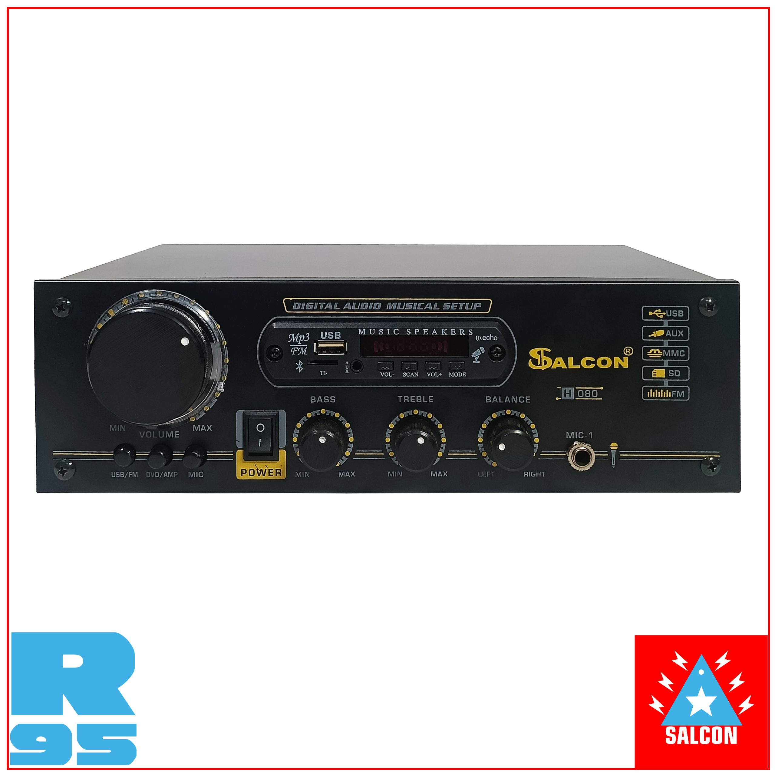 1-3.jpg 2N3055 Transistor with Echo Mic Assembled Amplifier (375) - Image 1