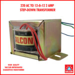 Salcon 220 AC TO 12-0-12 2 AMP Step-Down Transformer (146)