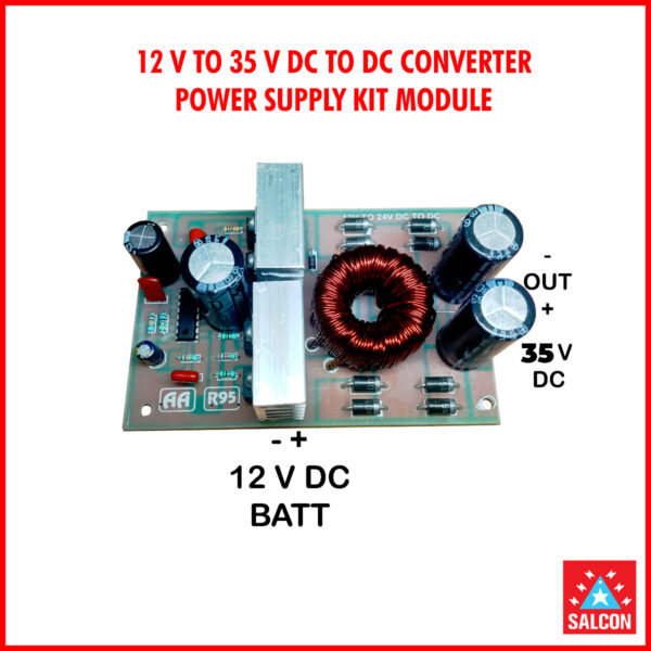 Salcon 12v to 33v DC to DC Convertor Power Supply Kit Module (151)