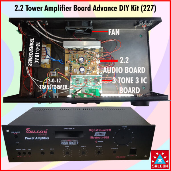 Salcon 2.2 Tower Amplifier Board Advance DIY Kit (227)