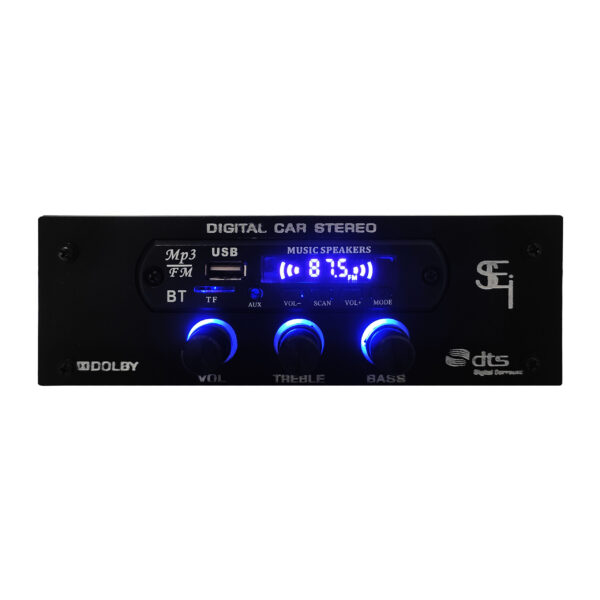 Salcon स्वर Swar Car Stereo with Built-in Class AB Amplifier (966)- 2026