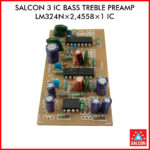 Salcon 3 IC Bass Treble Preamp 2xLM324N IC,1x4558 IC (220) - Image 2
