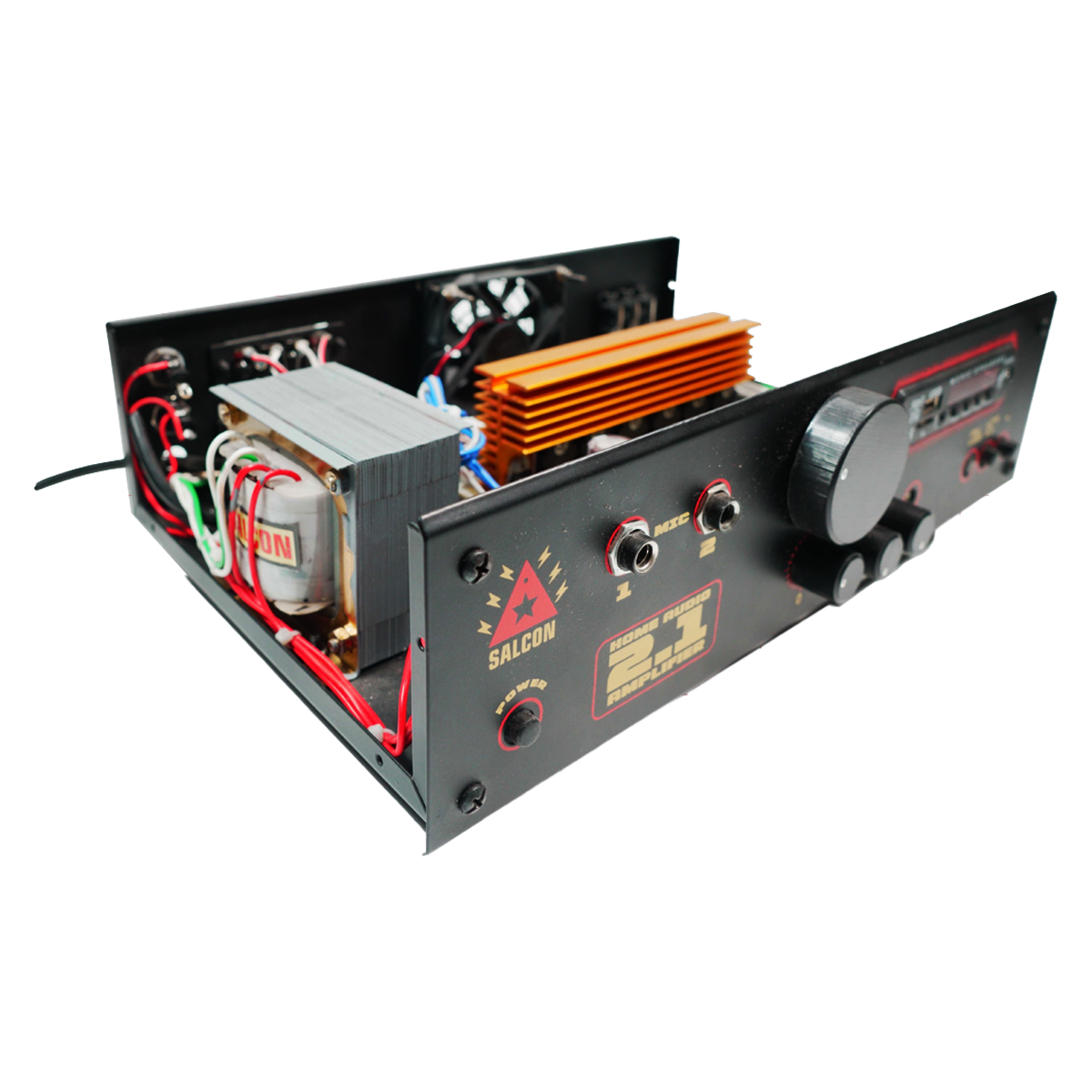 3.png Salcon 2.1 240W 5200/1943 Transistor Amplifier (2421A) - Image 1