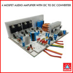 Salcon 4 Mosfet Audio Board with DC to DC Converter (258)