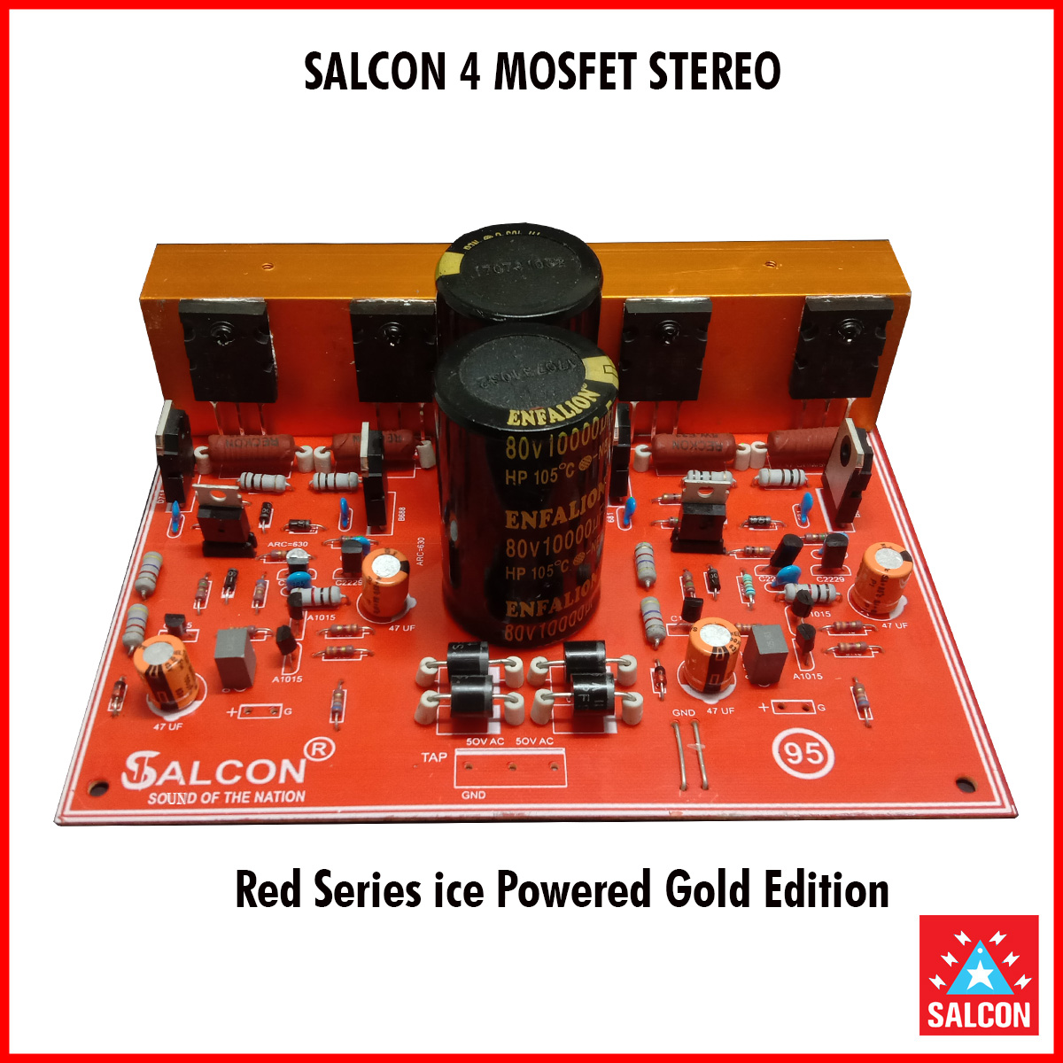 4-MOSFET-NEW-RED-.jpg Salcon 200W Stereo Red Series (337) - Image 1