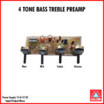 Salcon 4 Tone Bass Treble Pre-Amp New 1000 Watt (403)