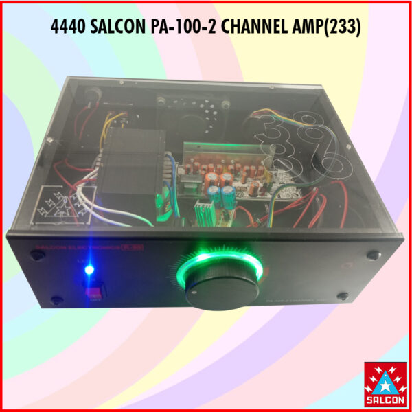 Salcon 4440 PA-100-2 Channel Amplifier (233)