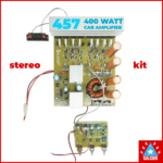 Salcon 400 Watt Car/ Tractor Stereo Amplifier (457)