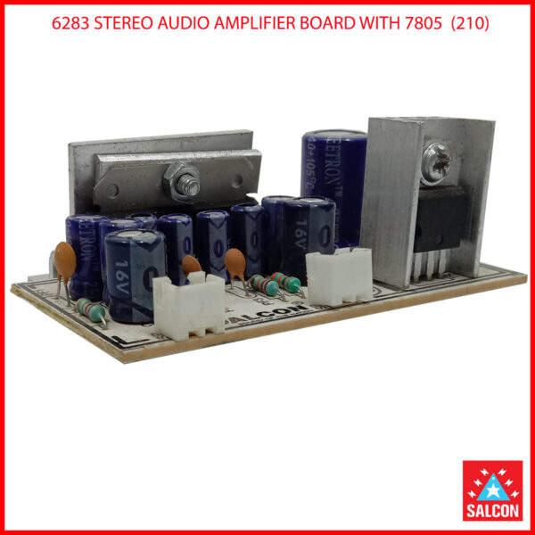 Salcon Gen: 3 6283 Stereo Audio Amp Board With 7805 (210)