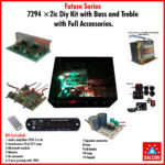 Salcon 7294 ×2 IC DIY Kit with Bass and Treble with Full Accessories (321) - Image 3