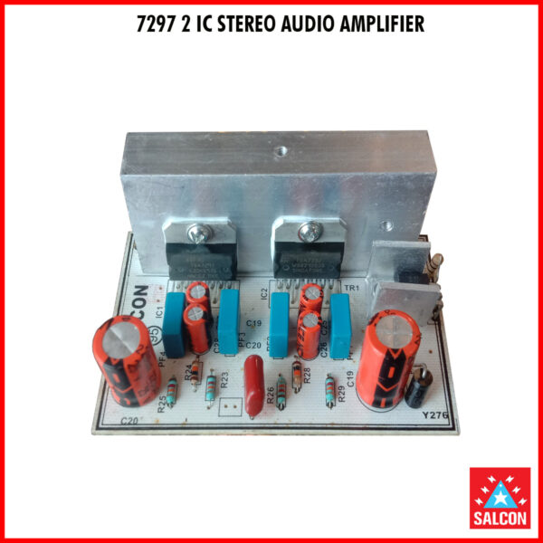 Salcon 7297 2 IC Stereo Audio Amplifier Board (314)