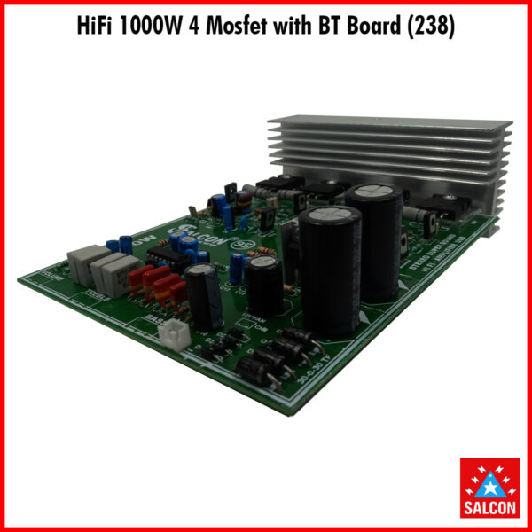 Salcon Hi-Fi 1000W 4 Mosfet with Bass Treble Board (238)