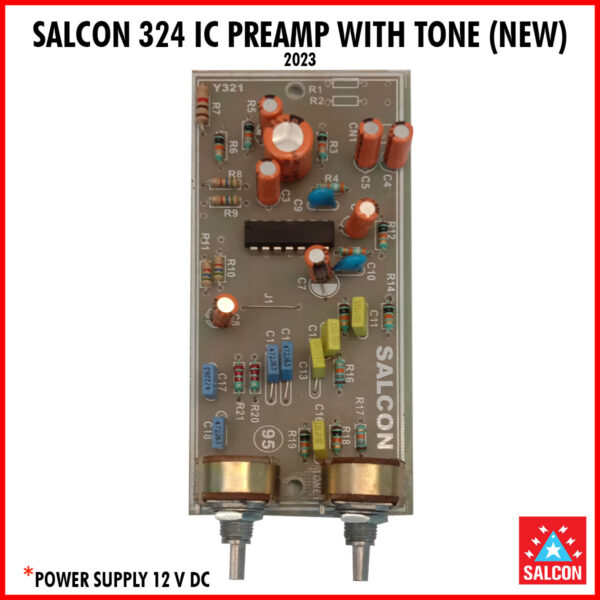 Salcon 324 IC Preamp with Tone (408)