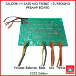 Salcon Hi-Fi Bass Mid Treble & Surround Preamp Board (318) Hyper Surround Series- 2022 - Image 2