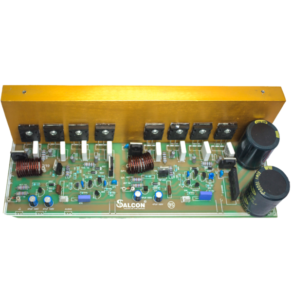 Salcon 8 Mosfet 400w Stereo Pro Gold Series (215)