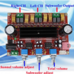 Class-D TPA3116D2 2.1 Home Theatre Digital High Power Amplifier
