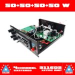 Salcon 4 Channel Class-D 3116 Stereo Amplifier (578) - Image 6