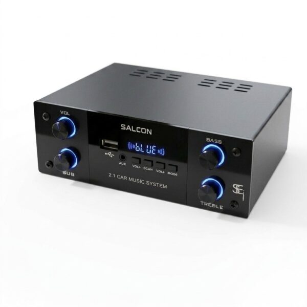 Salcon HyperX 200W 2.1 Car Music System | High Power Class-D Audio