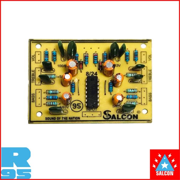 Salcon Bass Treble Dual Supply Preamp (909) -2025