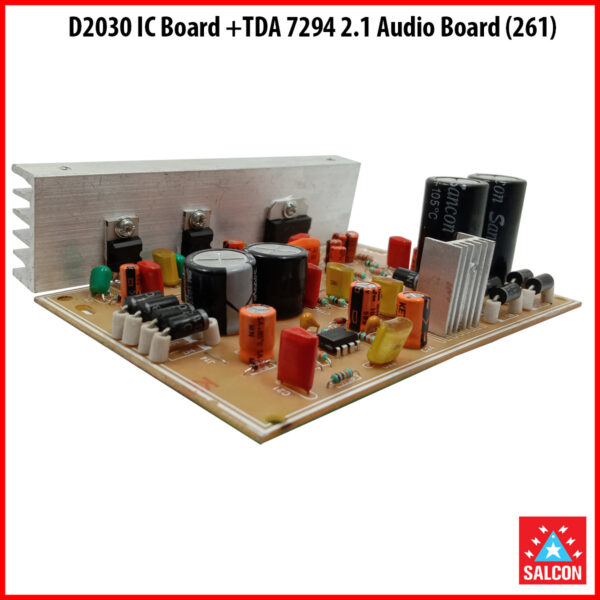 Salcon D2030 IC Board +TDA 7294 2.1 Audio Board (261)