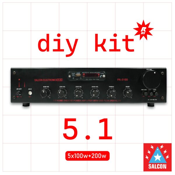 5.1 Surround Sound Mosfet DIY KIT (241)