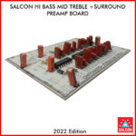 Salcon Hi-Fi Bass Mid Treble & Surround Preamp Board (318) Hyper Surround Series- 2022 - Image 3