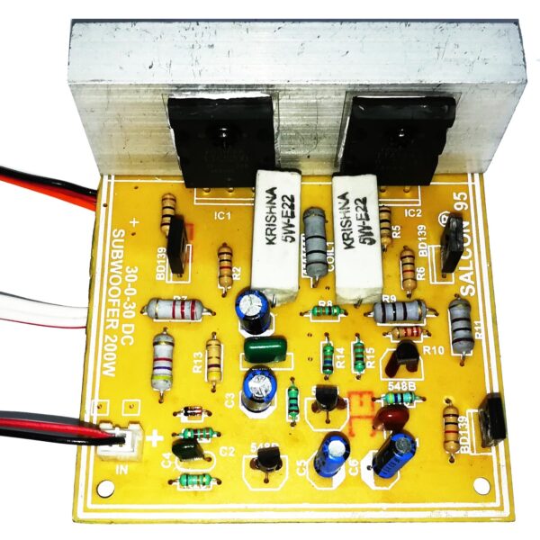 Salcon TKR 2 Mosfet Mono TTC5200/TTA1943 Board (119)