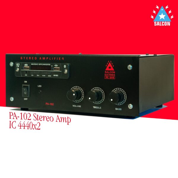 Salcon PA-102 (4440) Stereo Amplifier